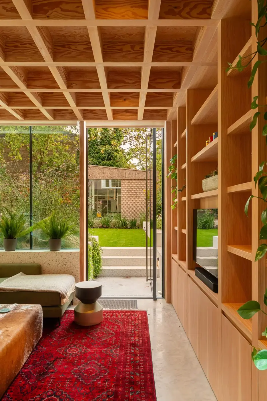 Finished luxury garden room interior